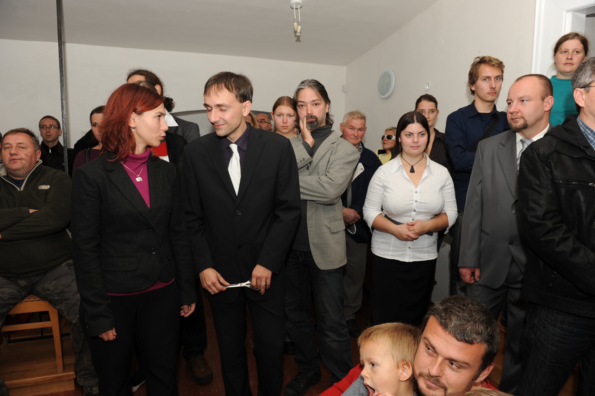 Vernisáž výstavy, Nasavrky 2012