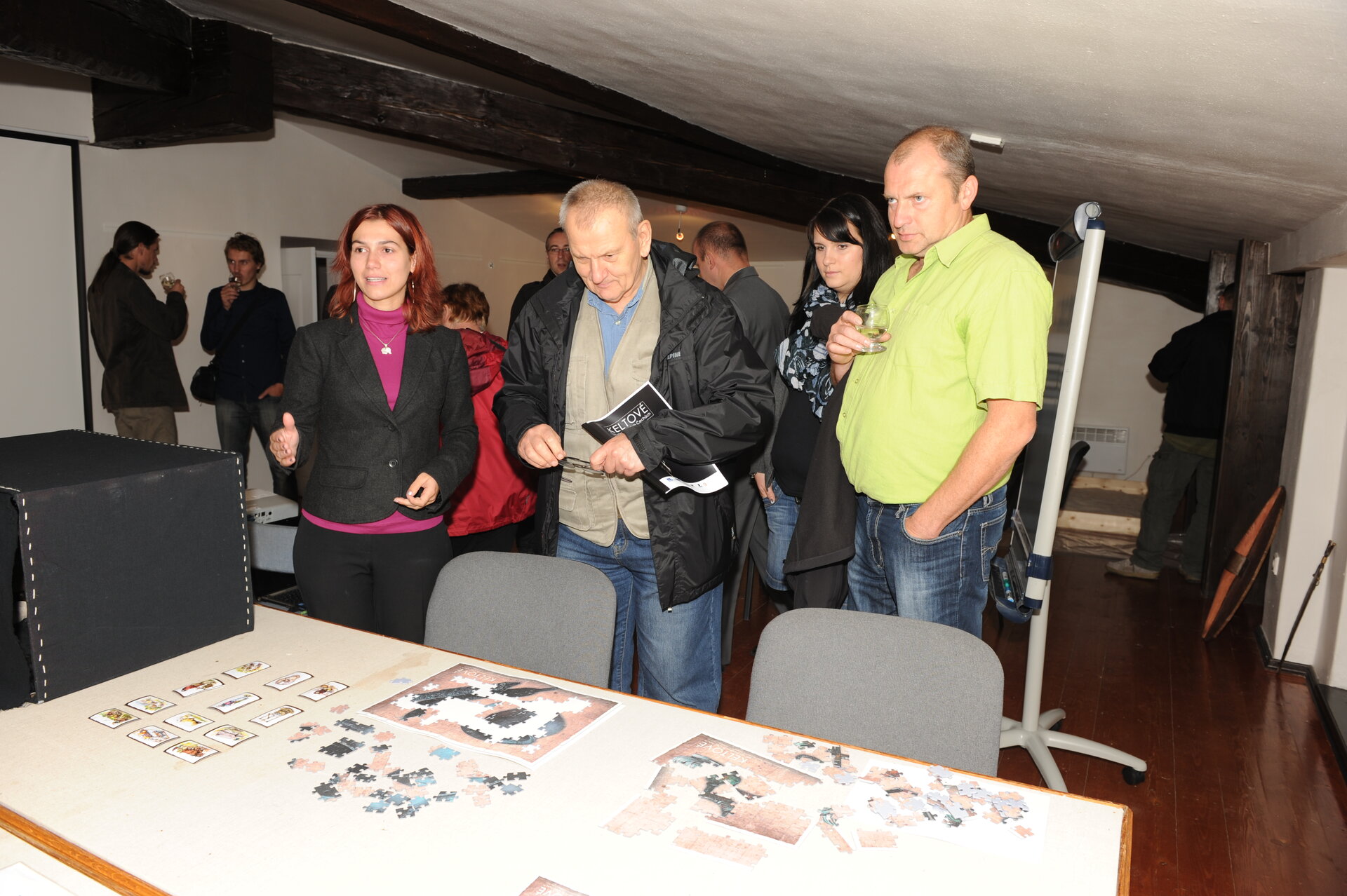 Vernisáž výstavy, Nasavrky 2012