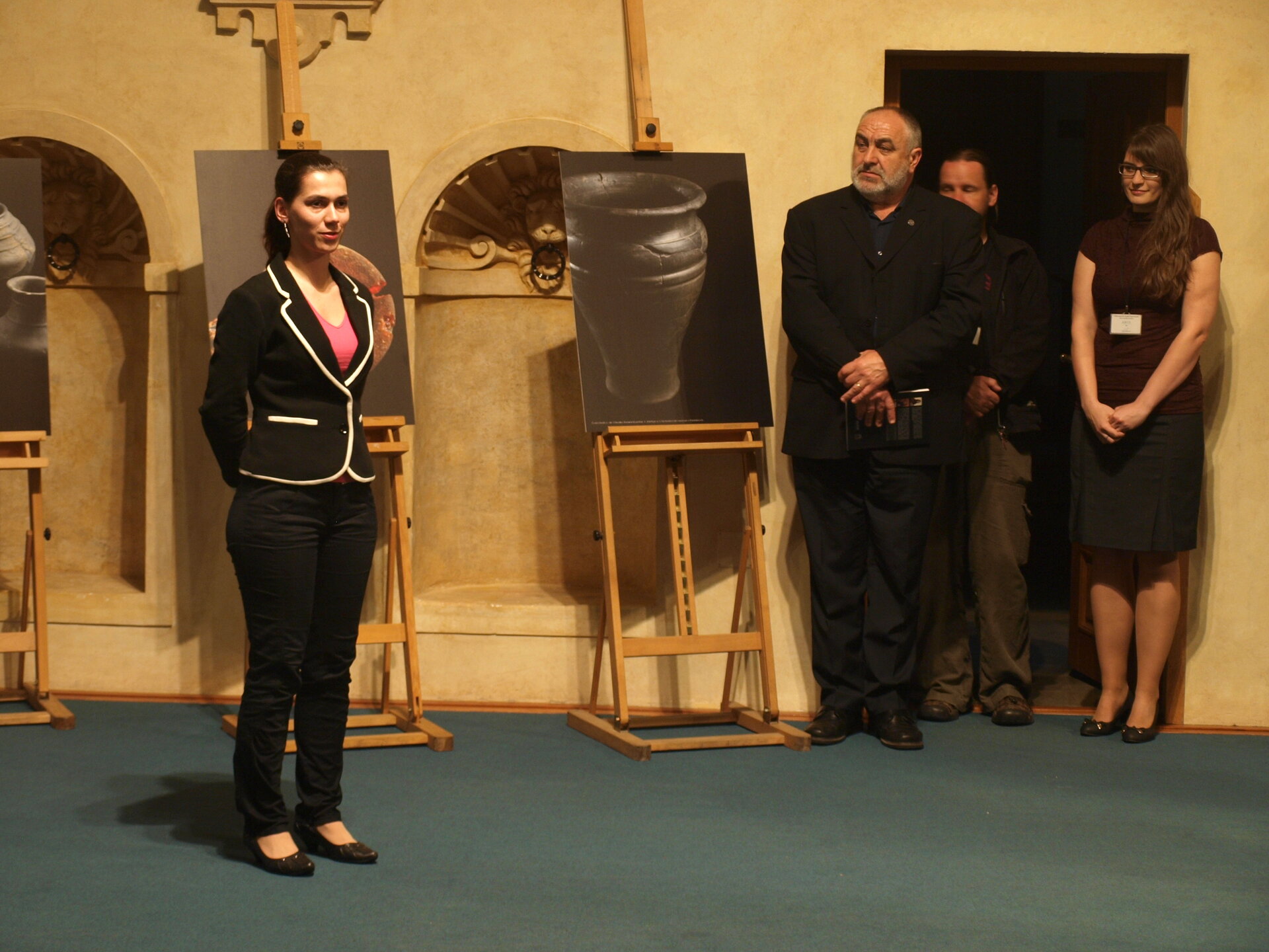 Vernisáž výstavy v Senátu ČR, Praha 2014