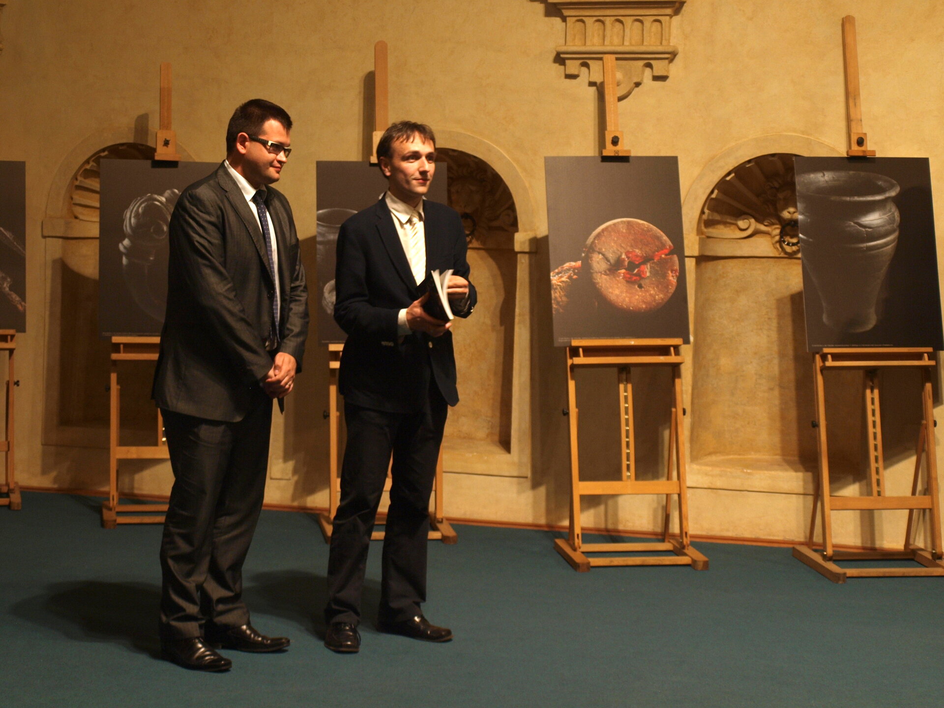 Vernisáž výstavy v Senátu ČR, Praha 2014