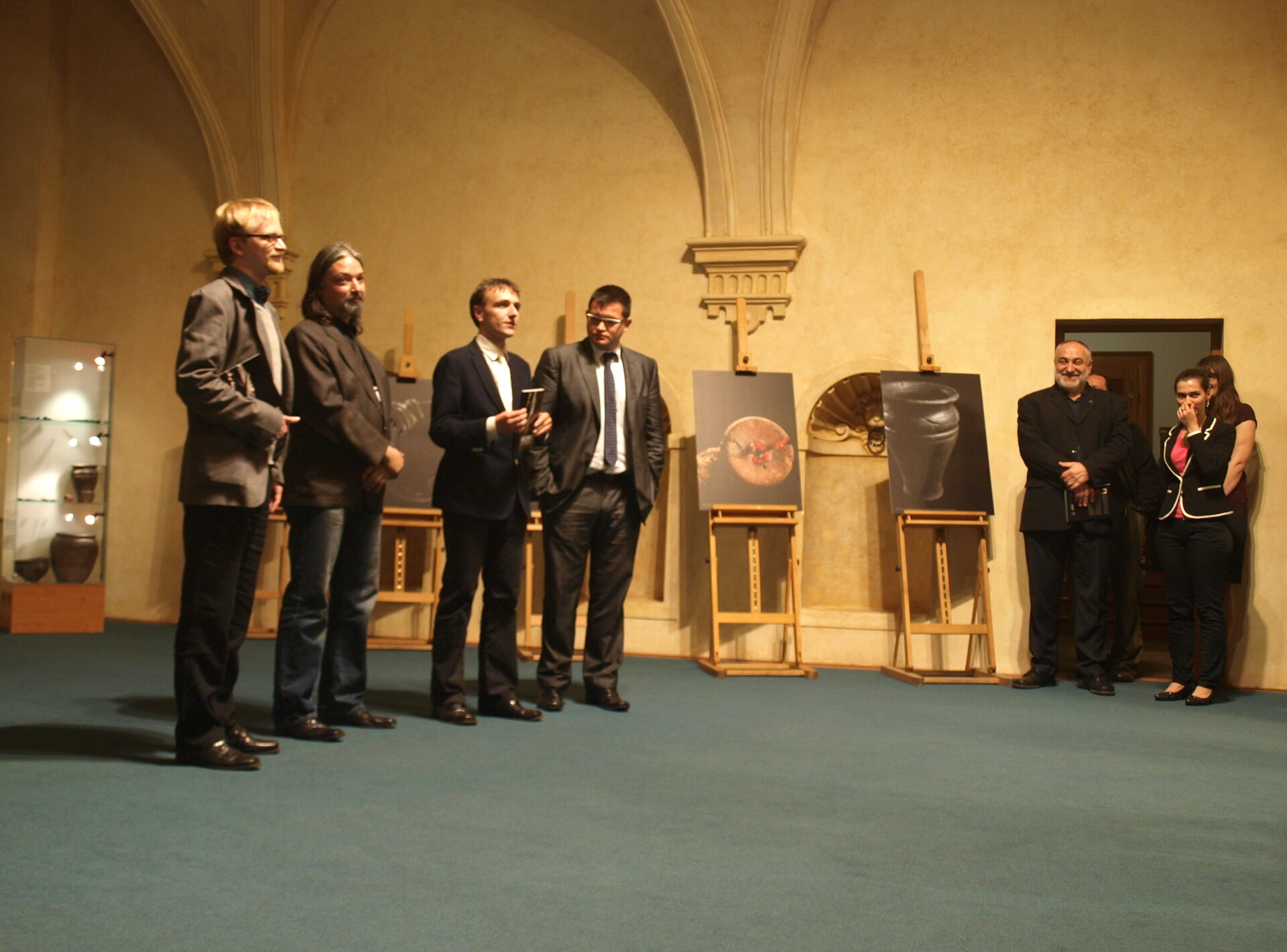 Vernisáž výstavy v Senátu ČR, Praha 2014